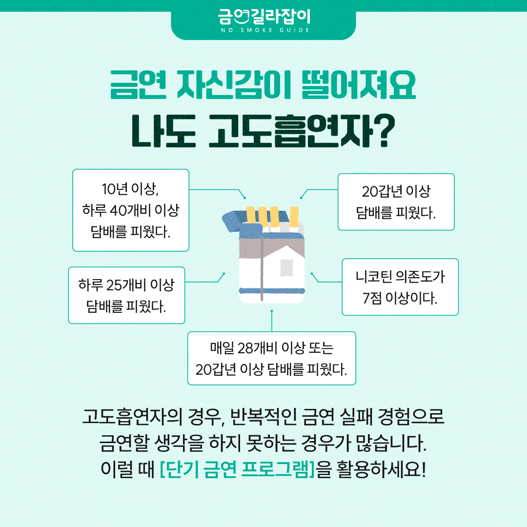 [카드뉴스] 금연을 다짐했다면 오늘부터 시작해요 4