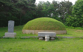 김만기 선생묘 및 신도비 사진